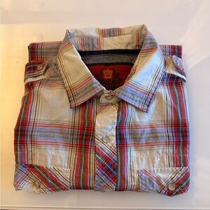 Men's Drill Clothing Co. Plaid Button-Down Shirt